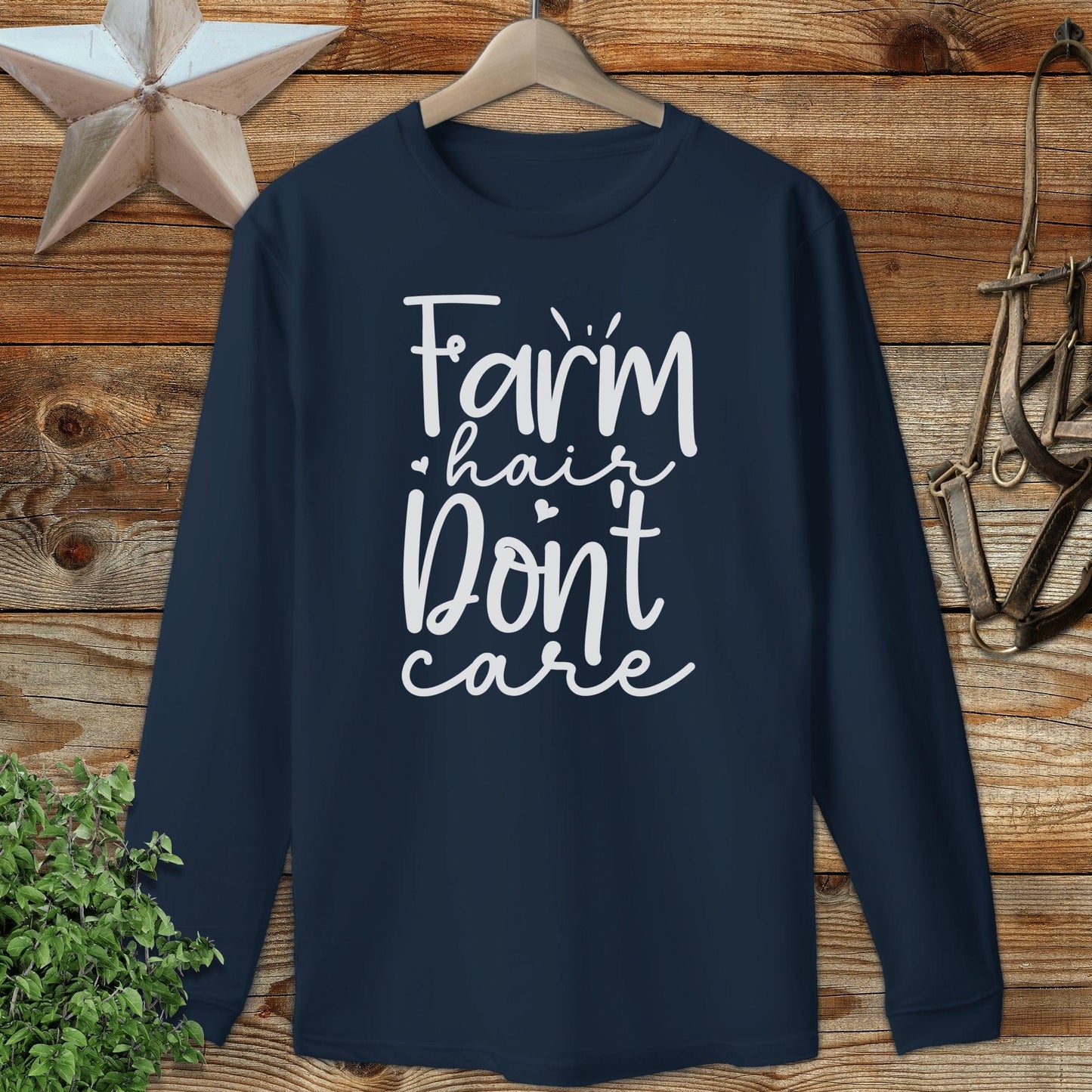 Farm Hair Long Sleeve Tee
