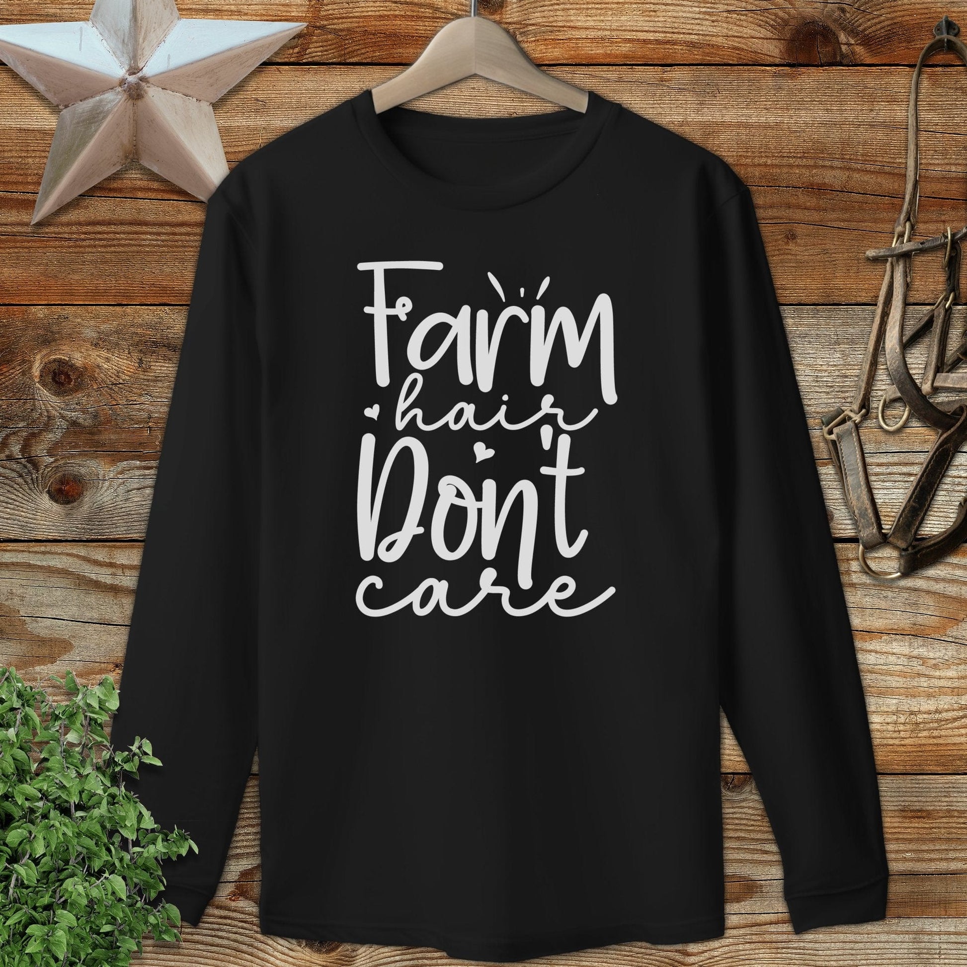 Farm Hair Long Sleeve Tee
