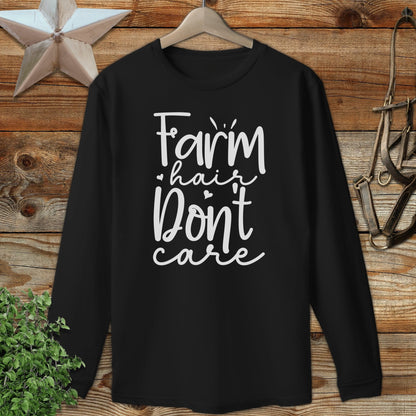 Farm Hair Long Sleeve Tee