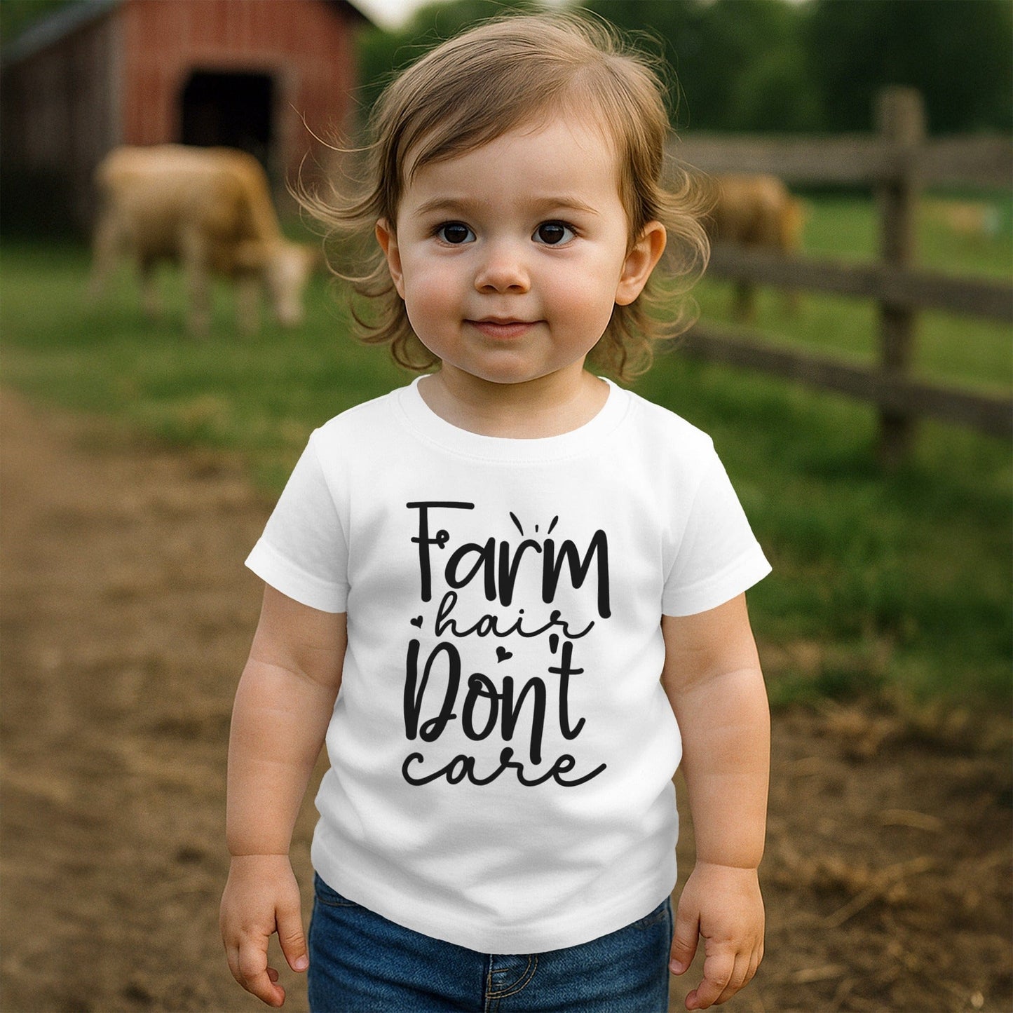 Farm Hair T-shirt (Toddler)