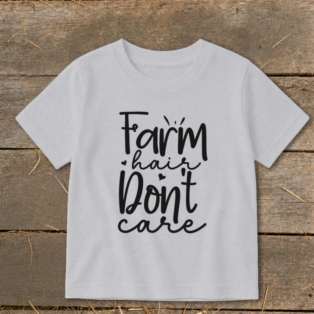 Farm Hair Toddler Tee
