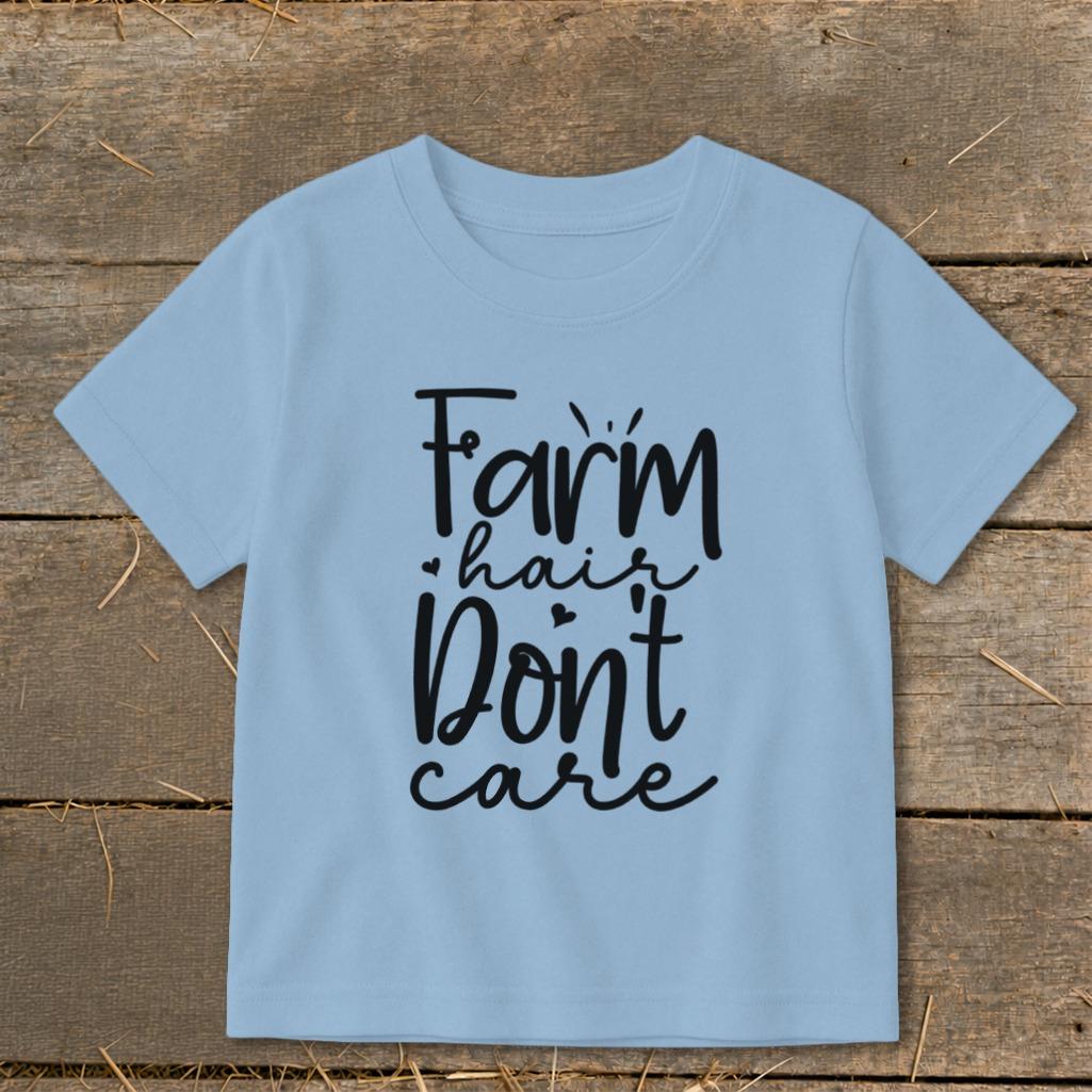 Farm Hair Toddler Tee