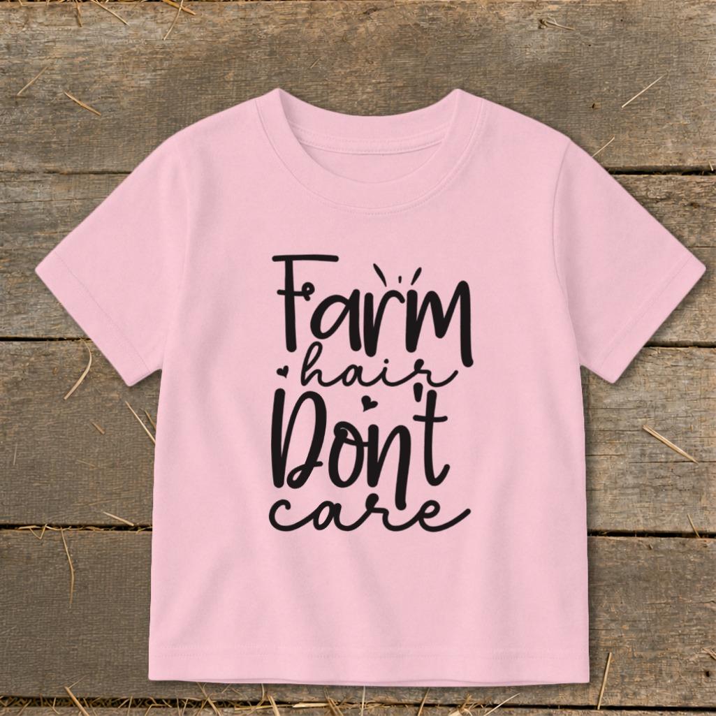 Farm Hair Toddler Tee