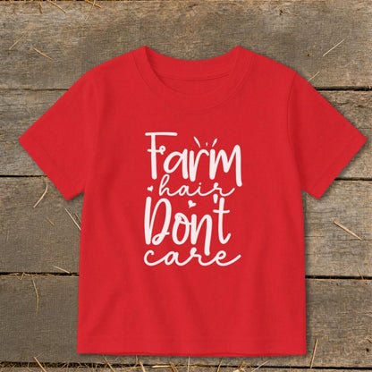 Farm Hair Toddler Tee