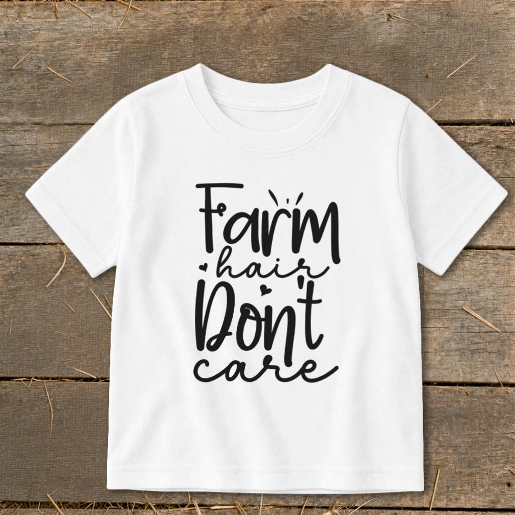 Farm Hair Toddler Tee