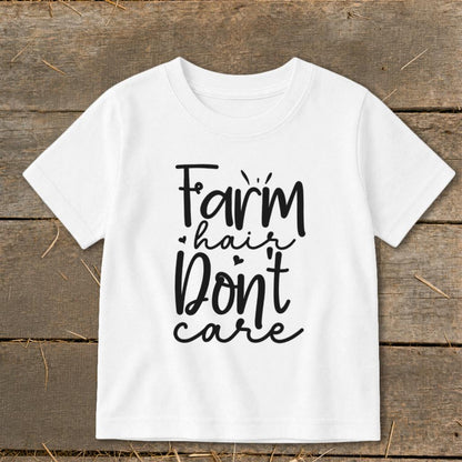 Farm Hair Toddler Tee