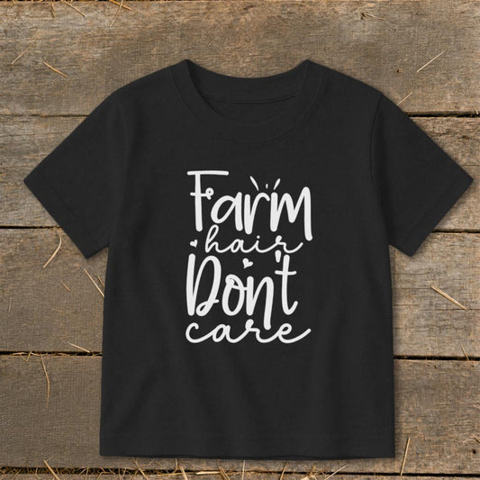 Farm Hair Toddler Tee