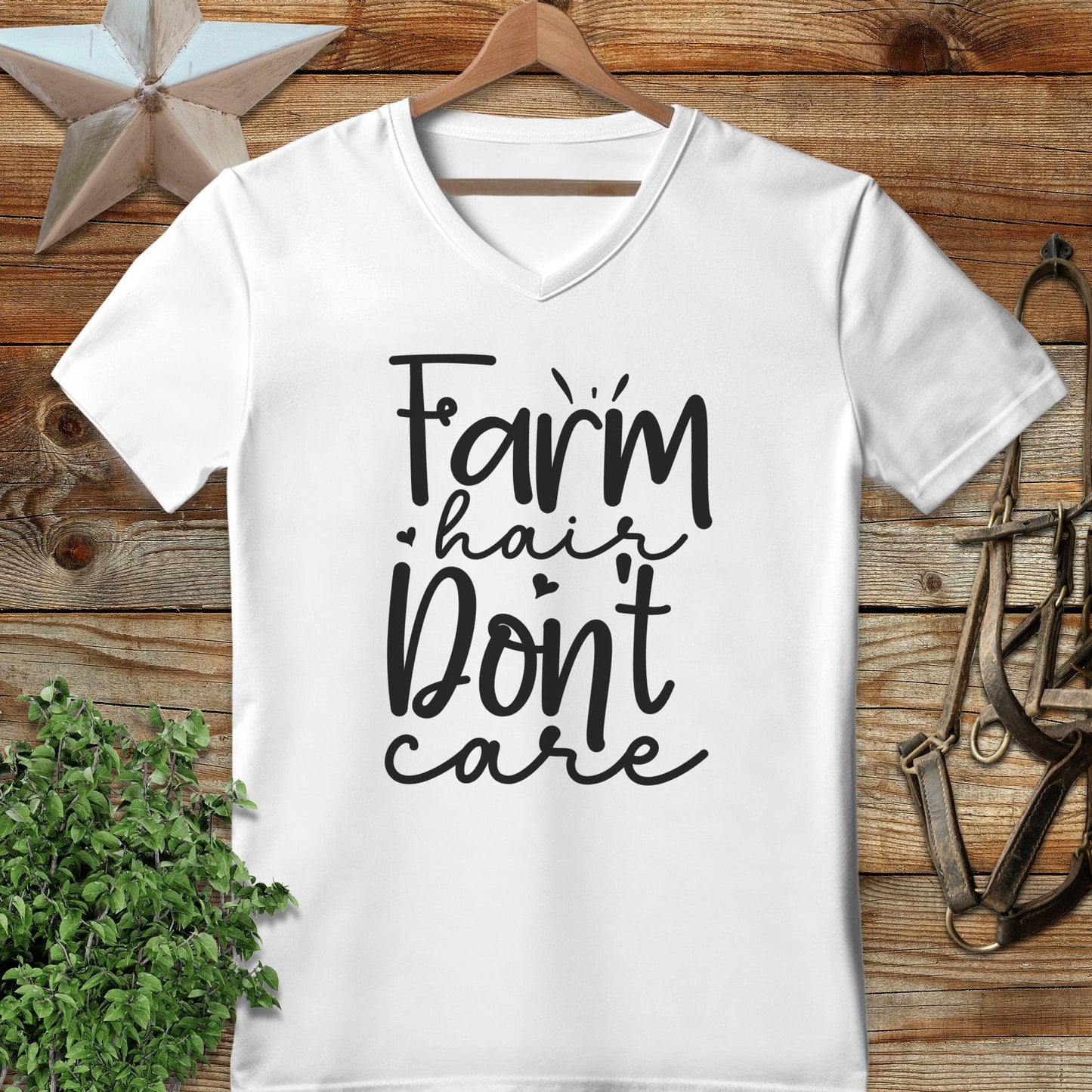 Farm Hair V-neck