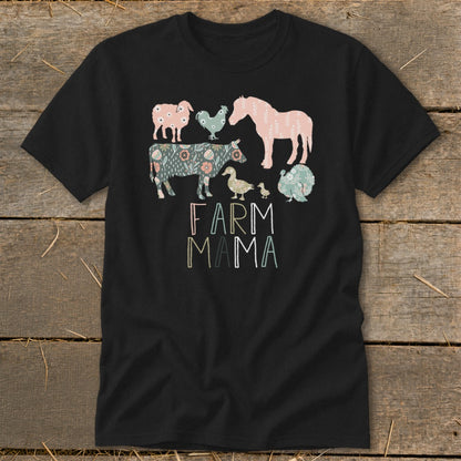 Farm Mama Pattern Classic Tee