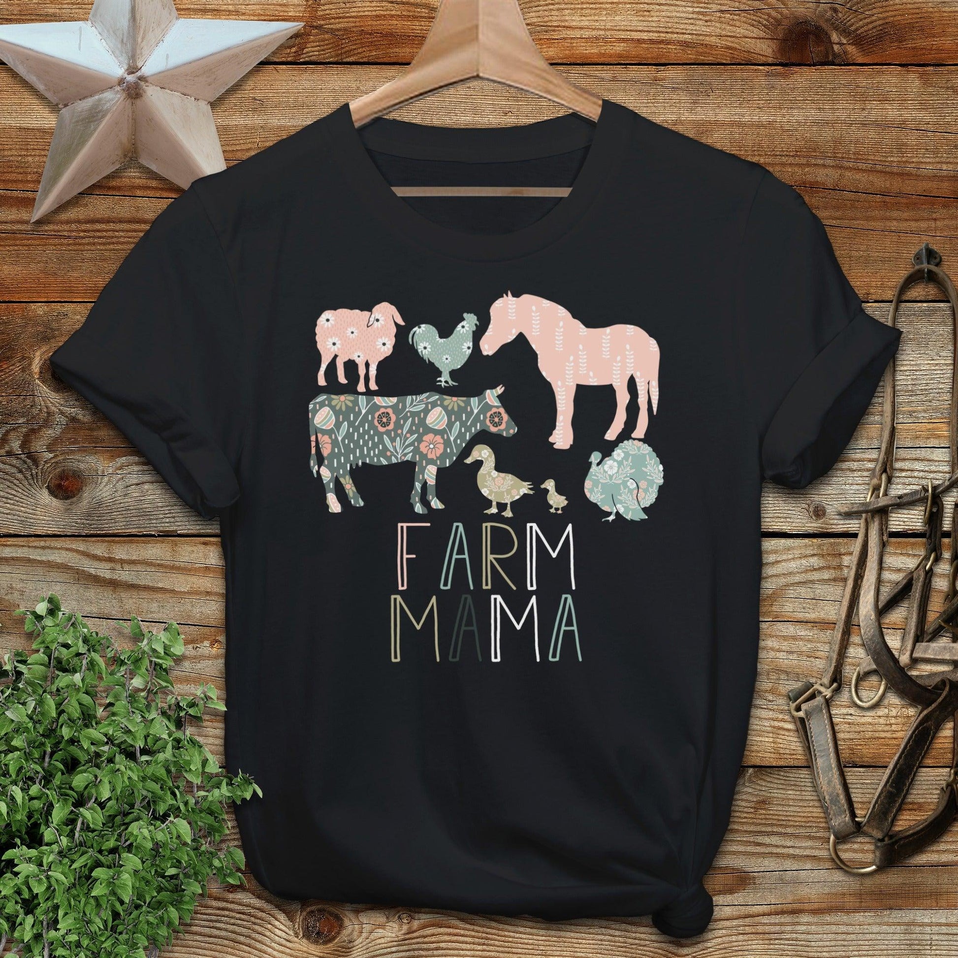 Farm Mama Pattern Softstyle Tee