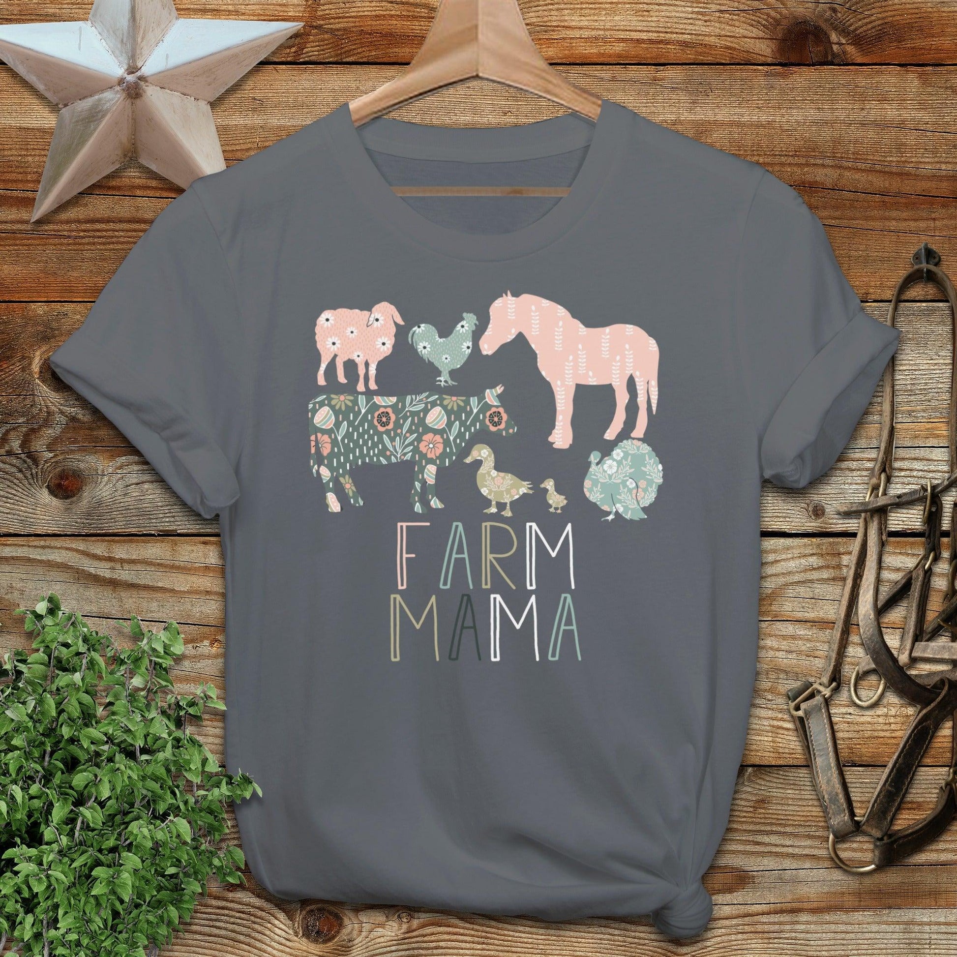 Farm Mama Pattern Softstyle Tee