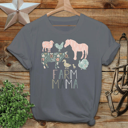 Farm Mama Pattern Softstyle Tee
