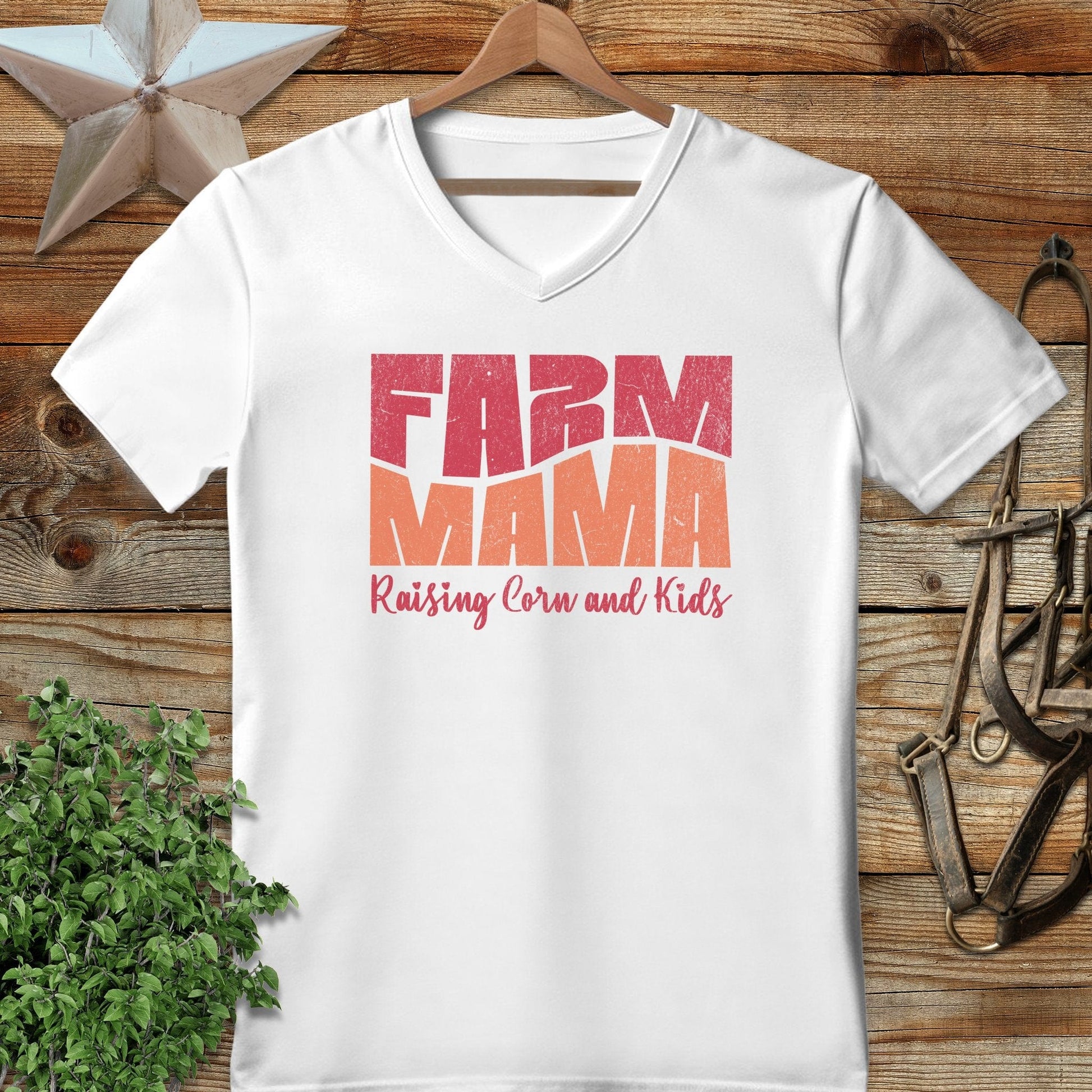 Farm Mama V-neck