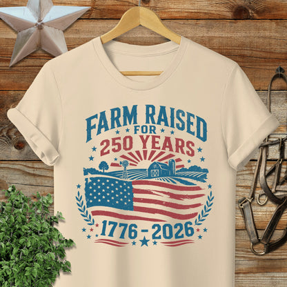 Farm Raised for 250 Years Softstyle Tee
