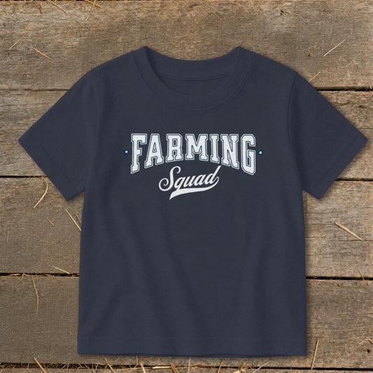 Farm Squad T-Shirt Toddler - Navy