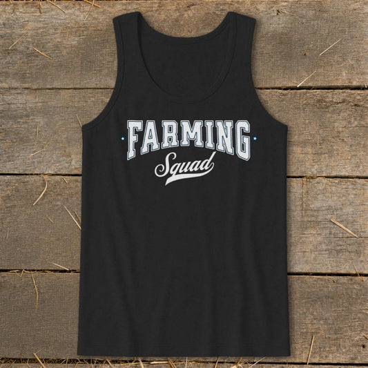 Farm Squad Tank Top - Black