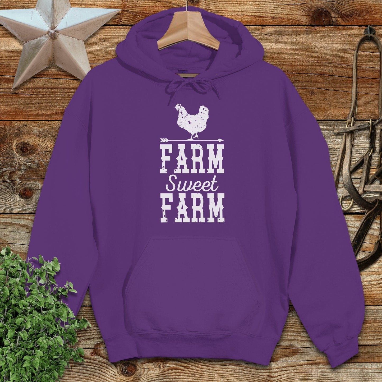 Farm Sweet Farm Chicken Hoodie