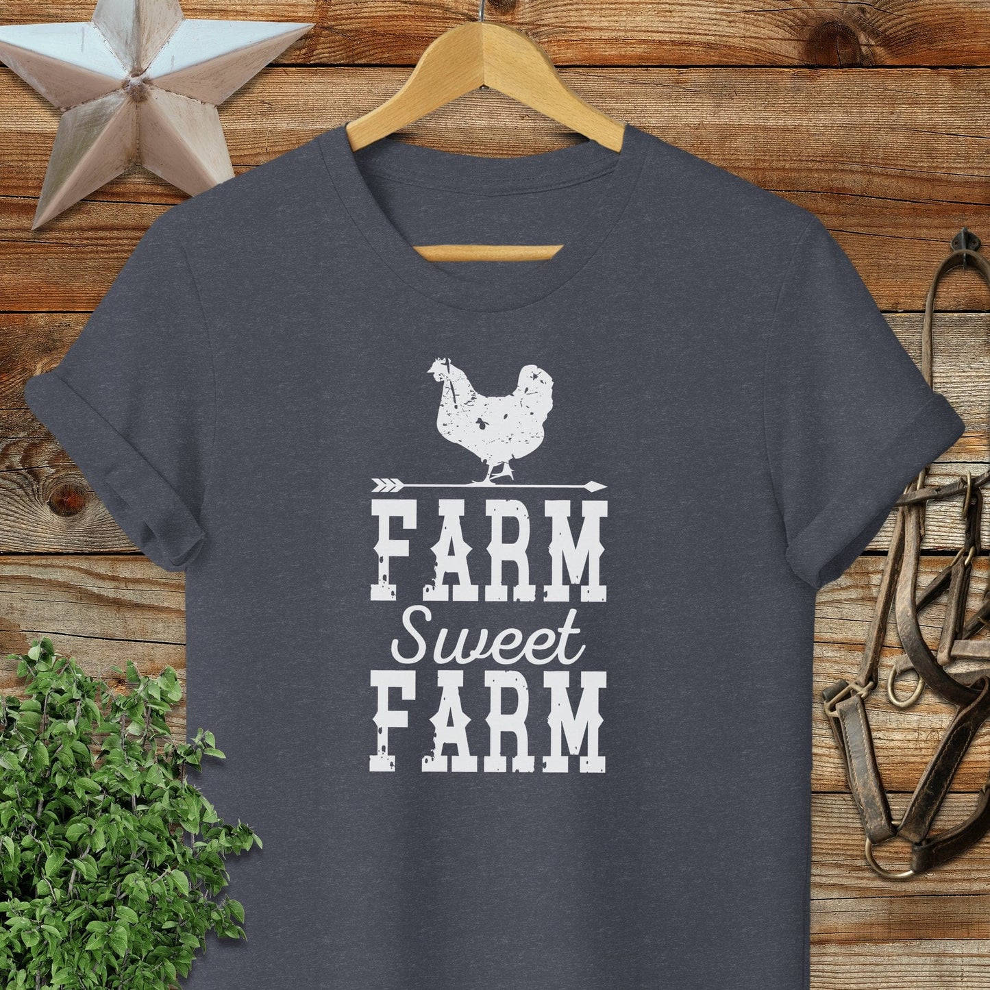 Farm Sweet Farm Chicken Softstyle Tee