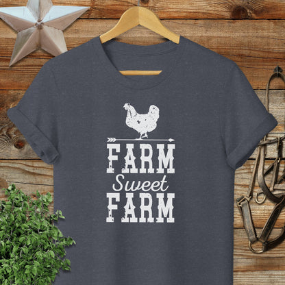 Farm Sweet Farm Chicken Softstyle Tee