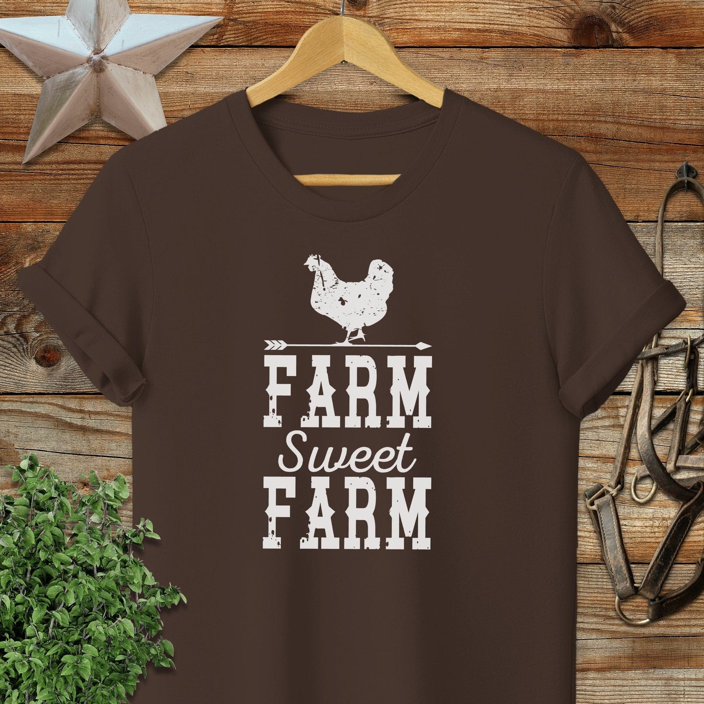 Farm Sweet Farm Chicken Softstyle Tee