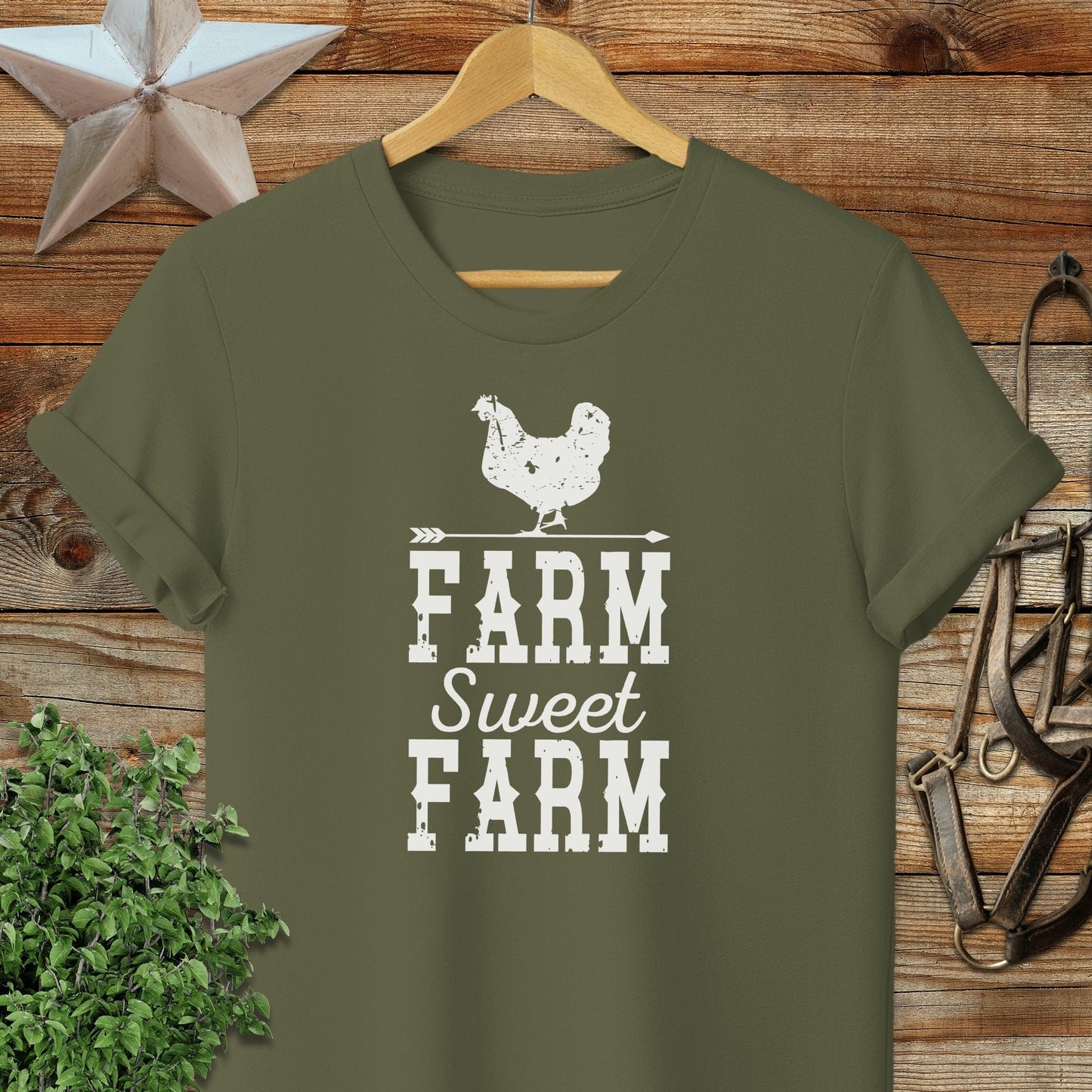 Farm Sweet Farm Chicken Softstyle Tee