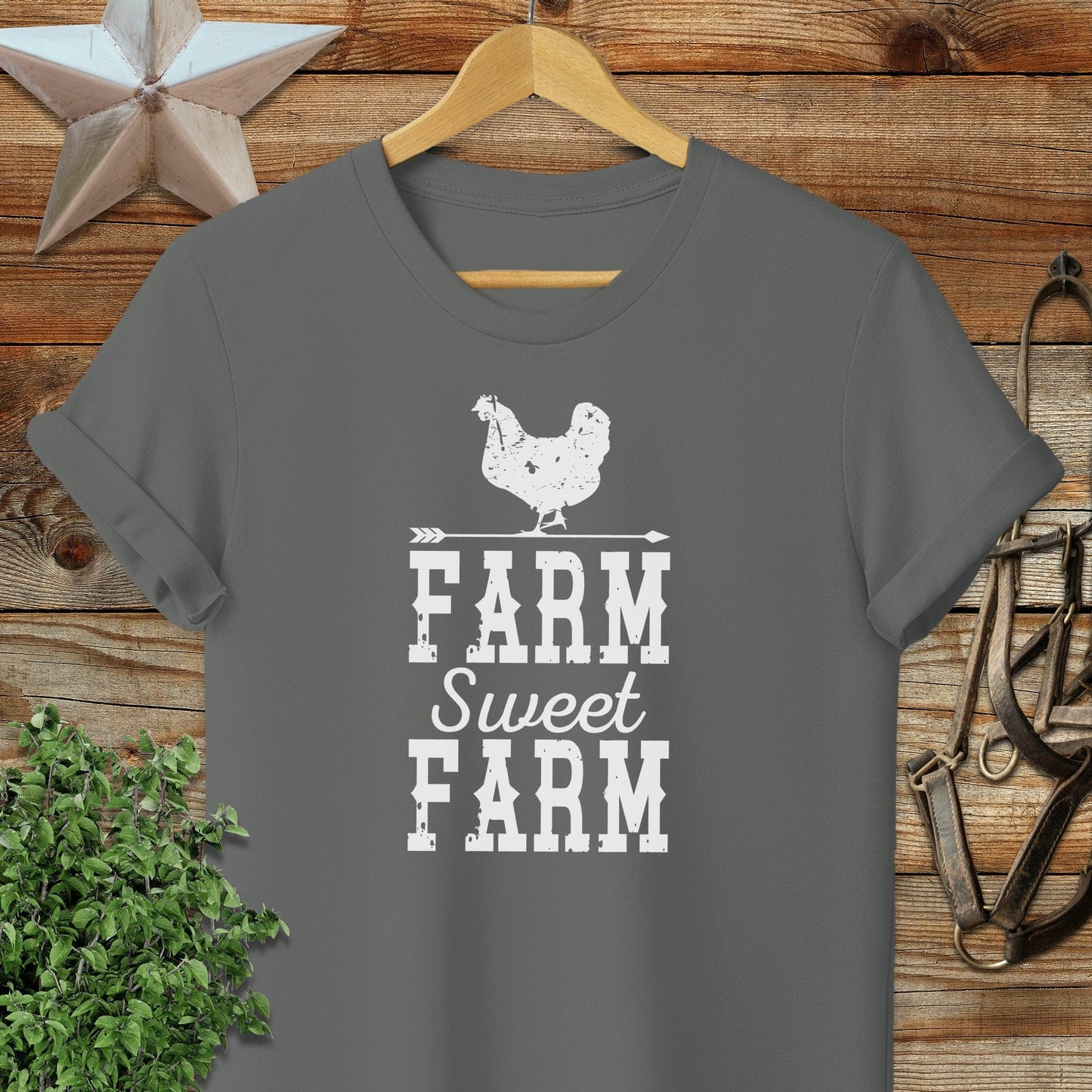 Farm Sweet Farm Chicken Softstyle Tee