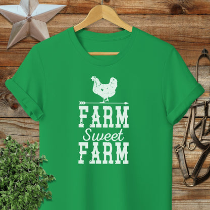 Farm Sweet Farm Chicken Softstyle Tee