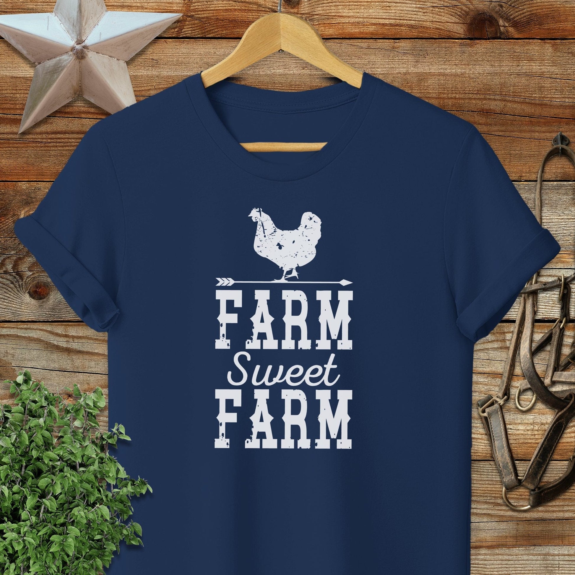 Farm Sweet Farm Chicken Softstyle Tee