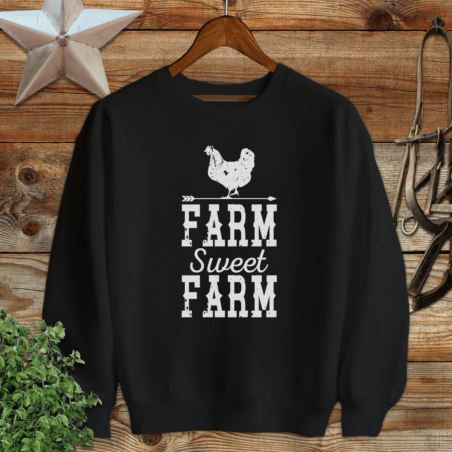 Farm Sweet Farm Chicken Sweatshirt