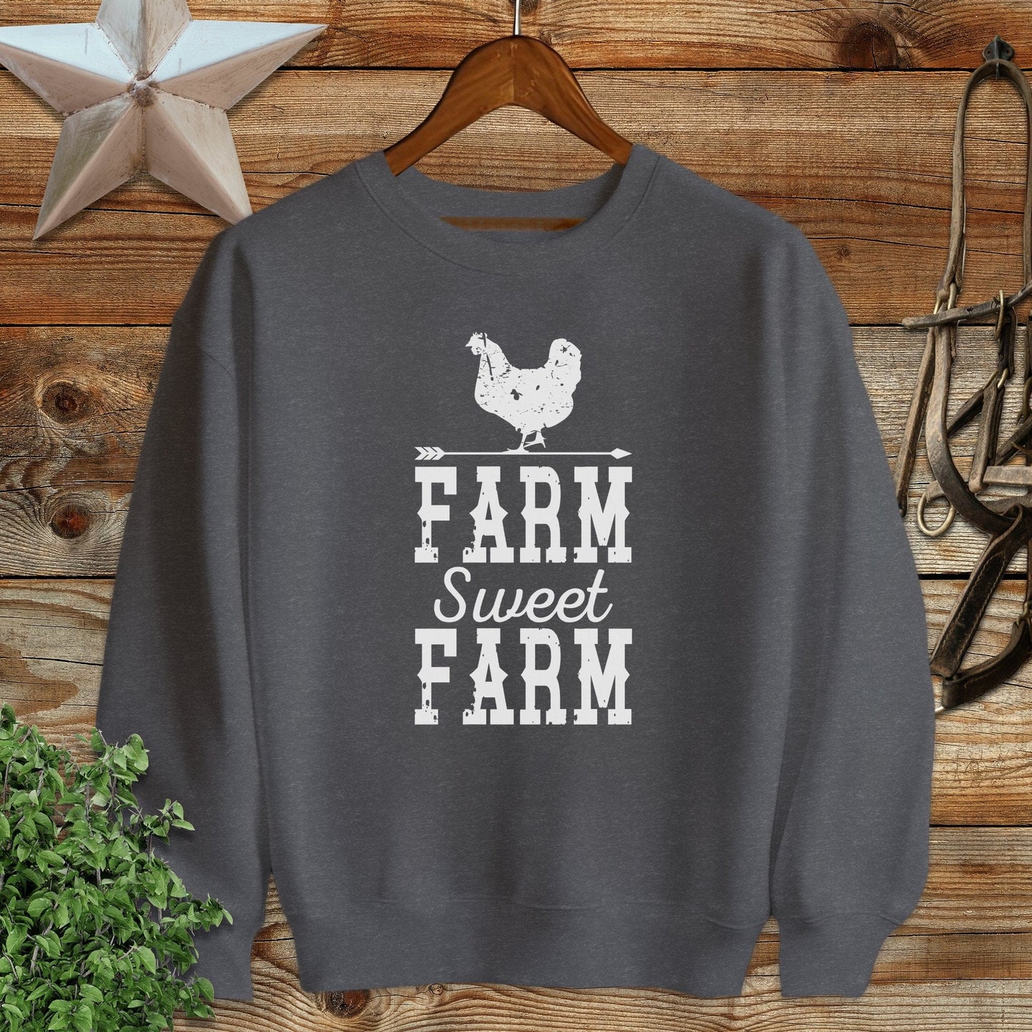 Farm Sweet Farm Chicken Sweatshirt