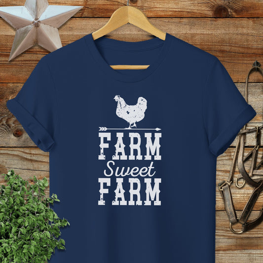 Farm Sweet Farm Chicken T-shirt