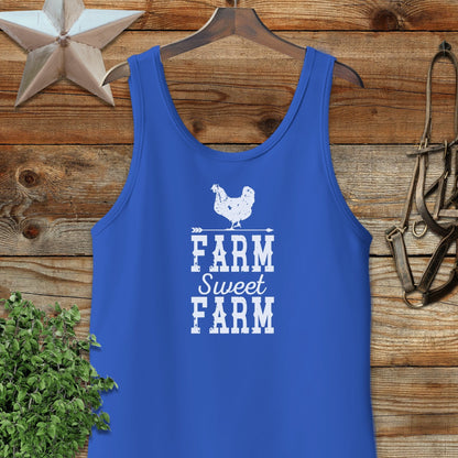 Farm Sweet Farm Chicken Tank Top