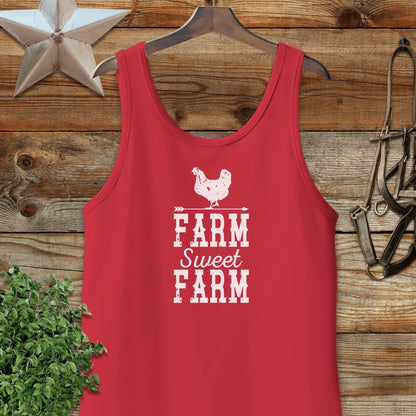 Farm Sweet Farm Chicken Tank Top