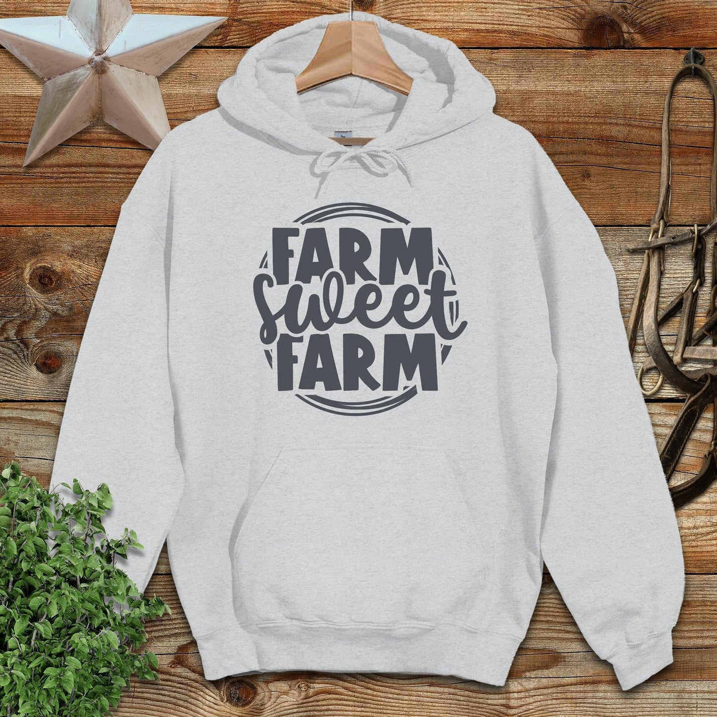 Farm Sweet Farm Circle Hoodie
