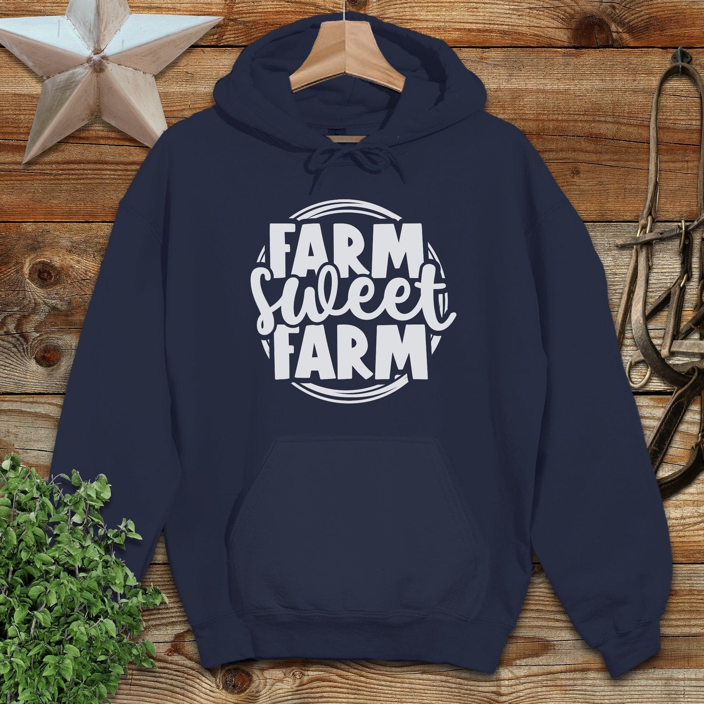 Farm Sweet Farm Circle Hoodie