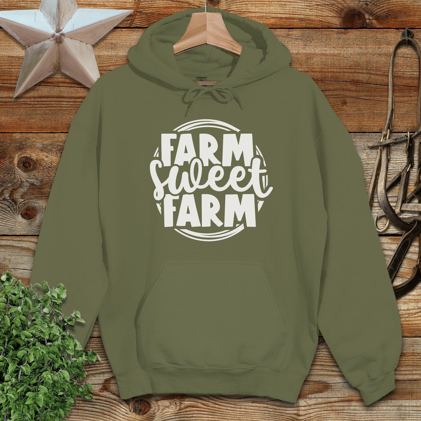 Farm Sweet Farm Circle Hoodie