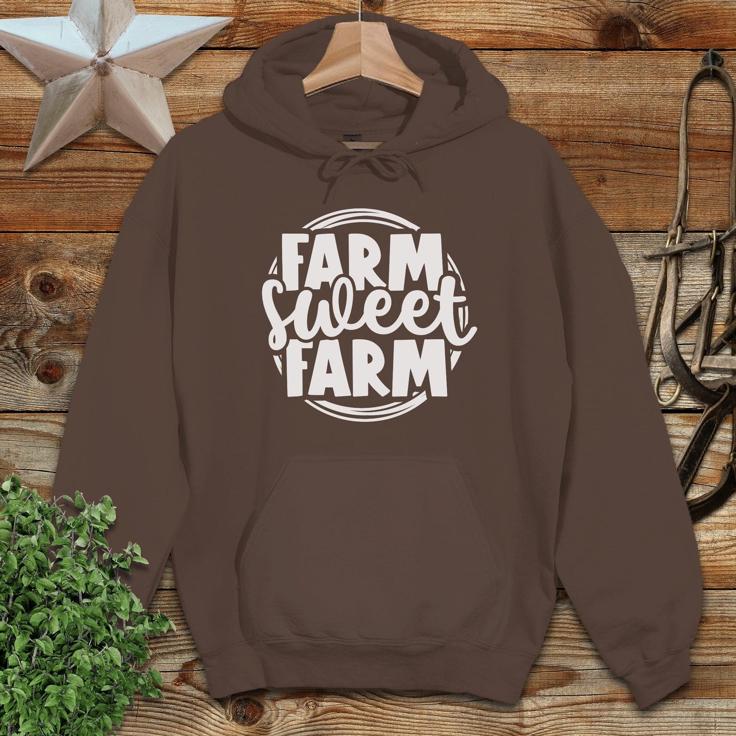 Farm Sweet Farm Circle Hoodie