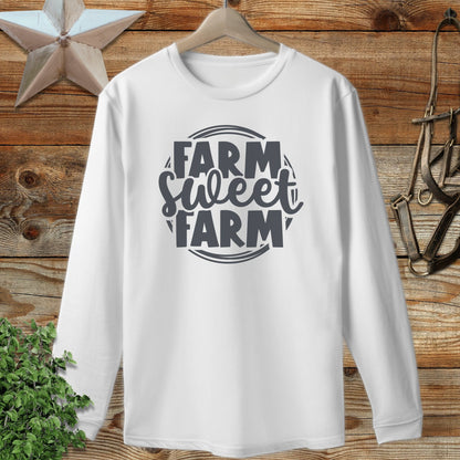 Farm Sweet Farm Circle Long Sleeve Tee