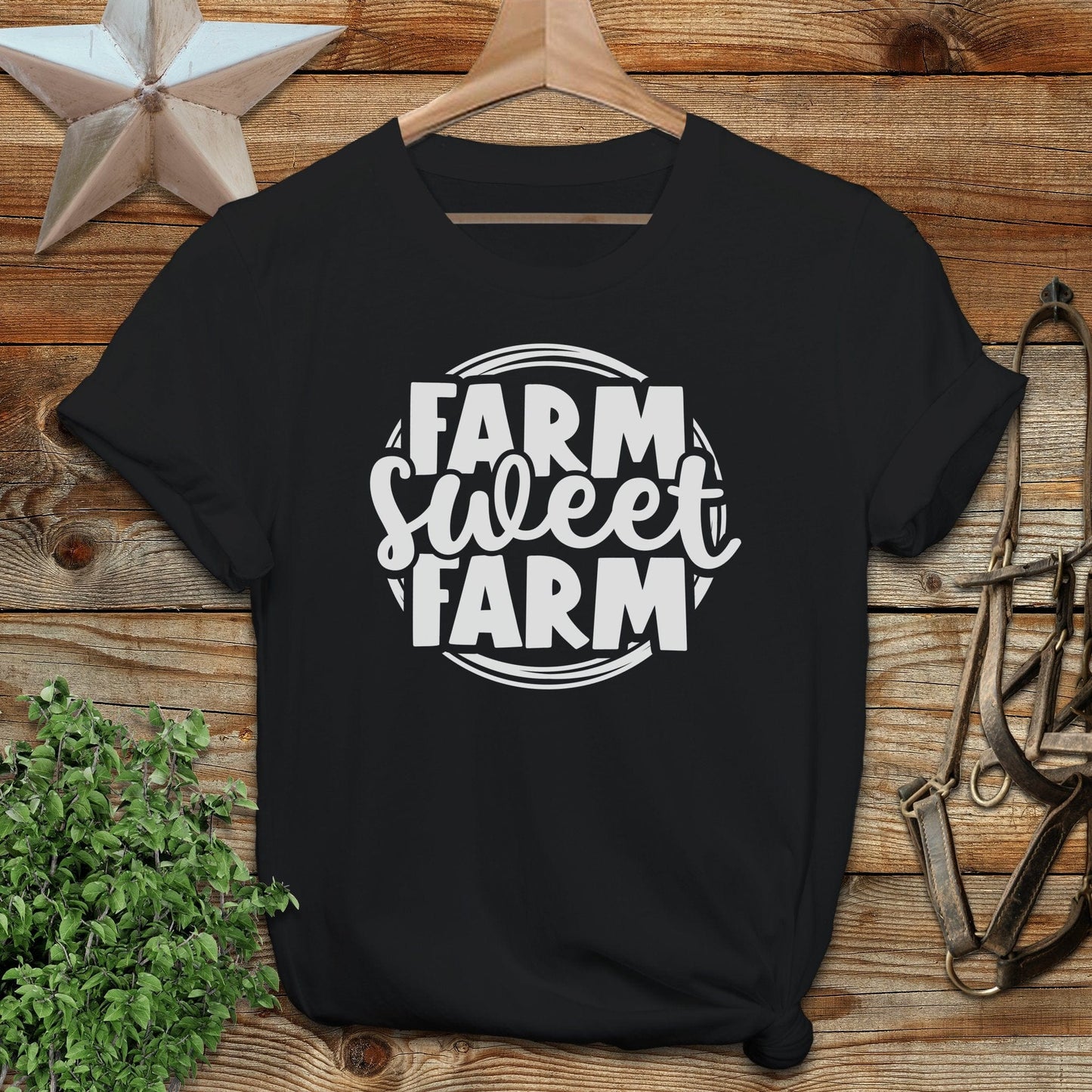 Farm Sweet Farm Circle Softstyle Tee