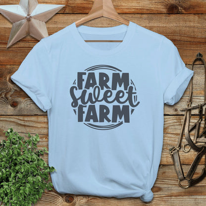 Farm Sweet Farm Circle Softstyle Tee