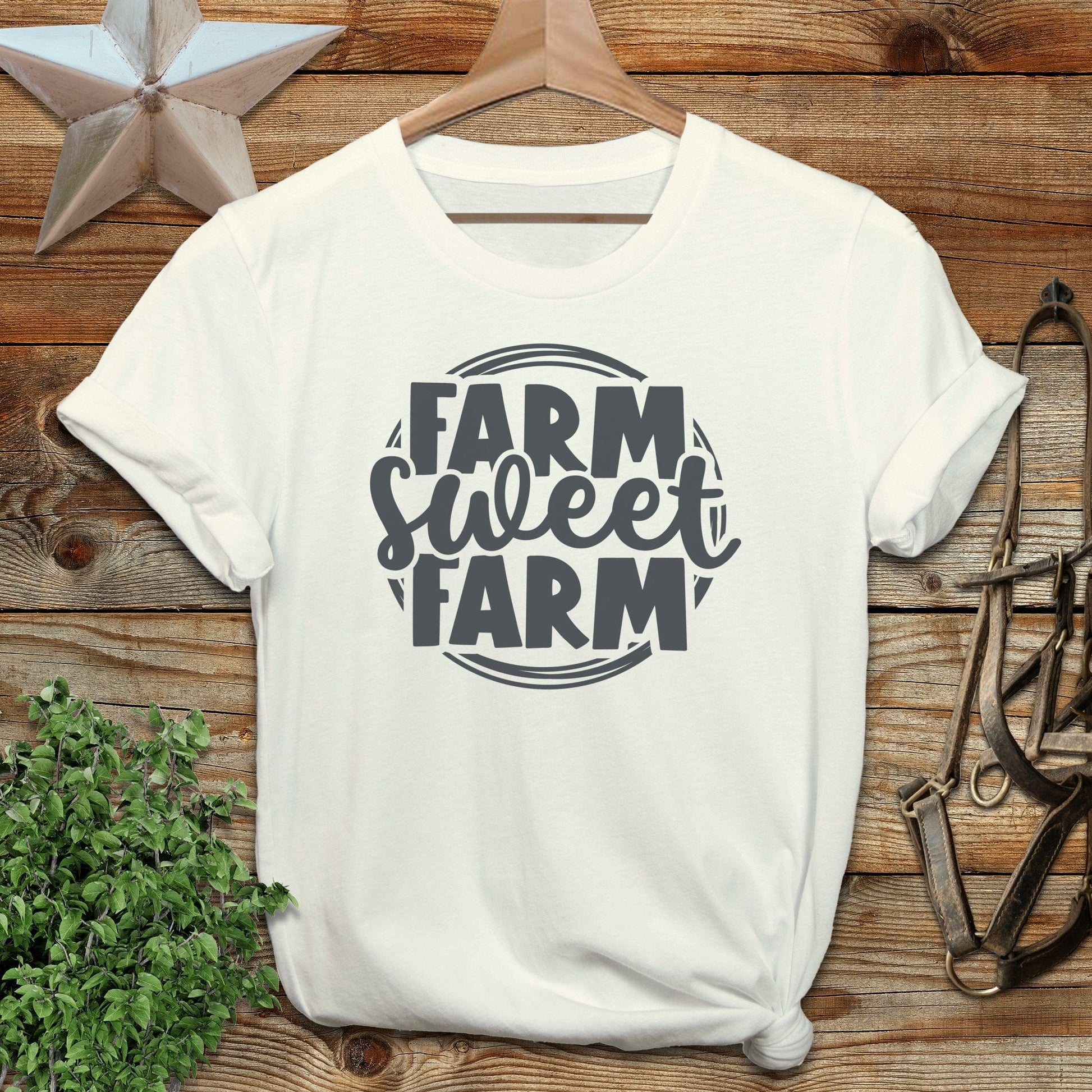 Farm Sweet Farm Circle Softstyle Tee