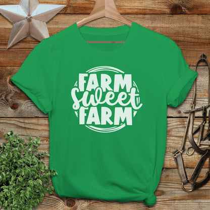 Farm Sweet Farm Circle Softstyle Tee