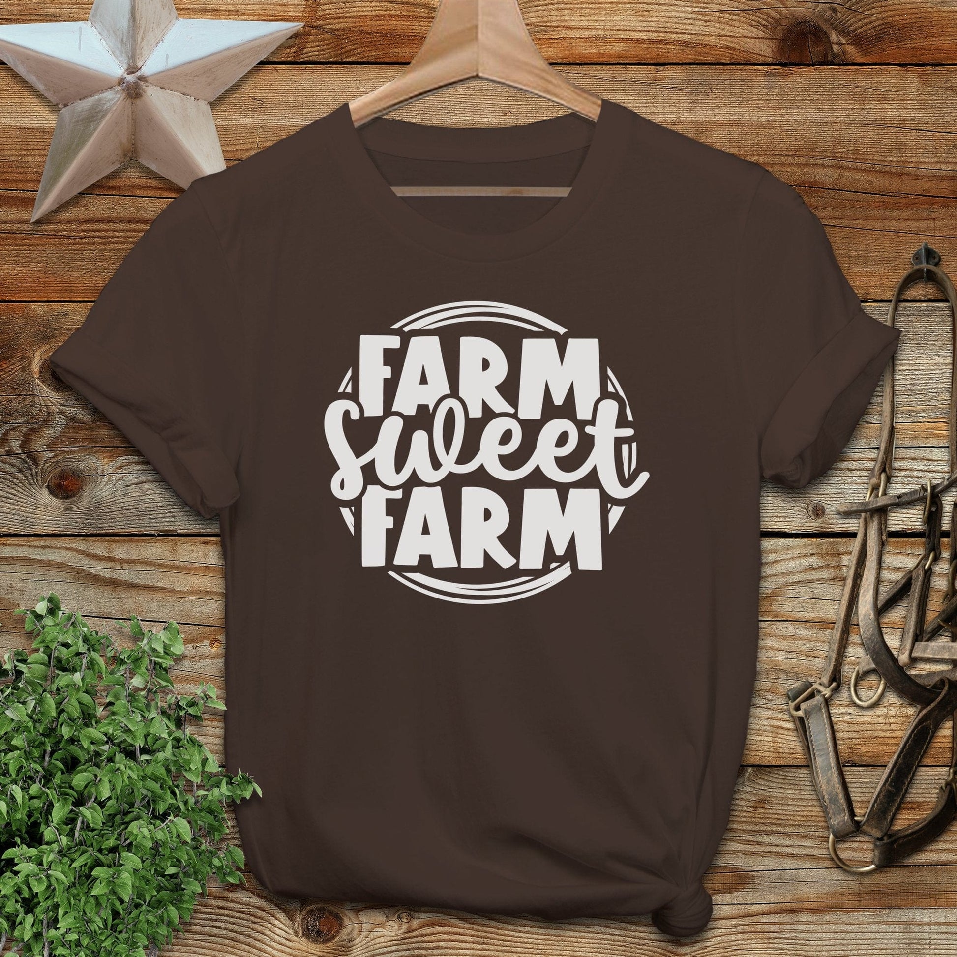 Farm Sweet Farm Circle Softstyle Tee
