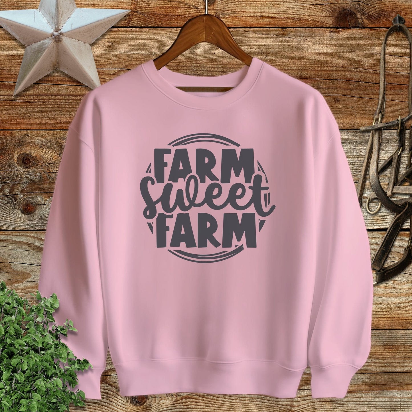 Farm Sweet Farm Circle Sweatshirt