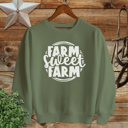 Farm Sweet Farm Circle Sweatshirt