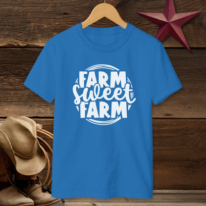 Farm Sweet Farm Circle T-Shirt (Youth)