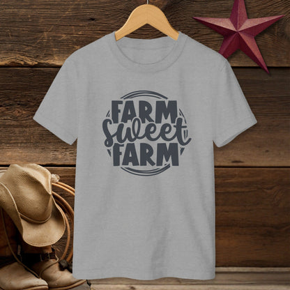 Farm Sweet Farm Circle T-shirt (Youth)