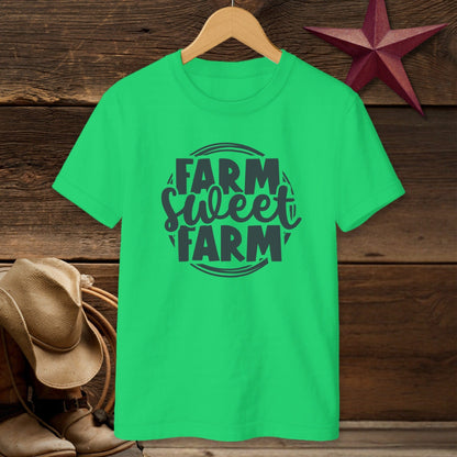 Farm Sweet Farm Circle T-shirt (Youth)