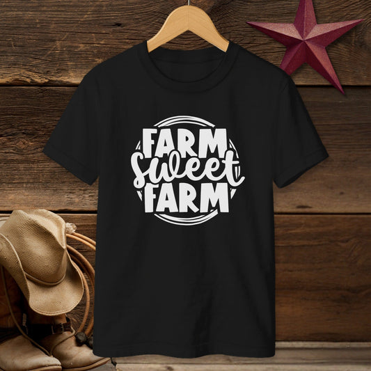 Farm Sweet Farm Circle T-shirt (Youth)