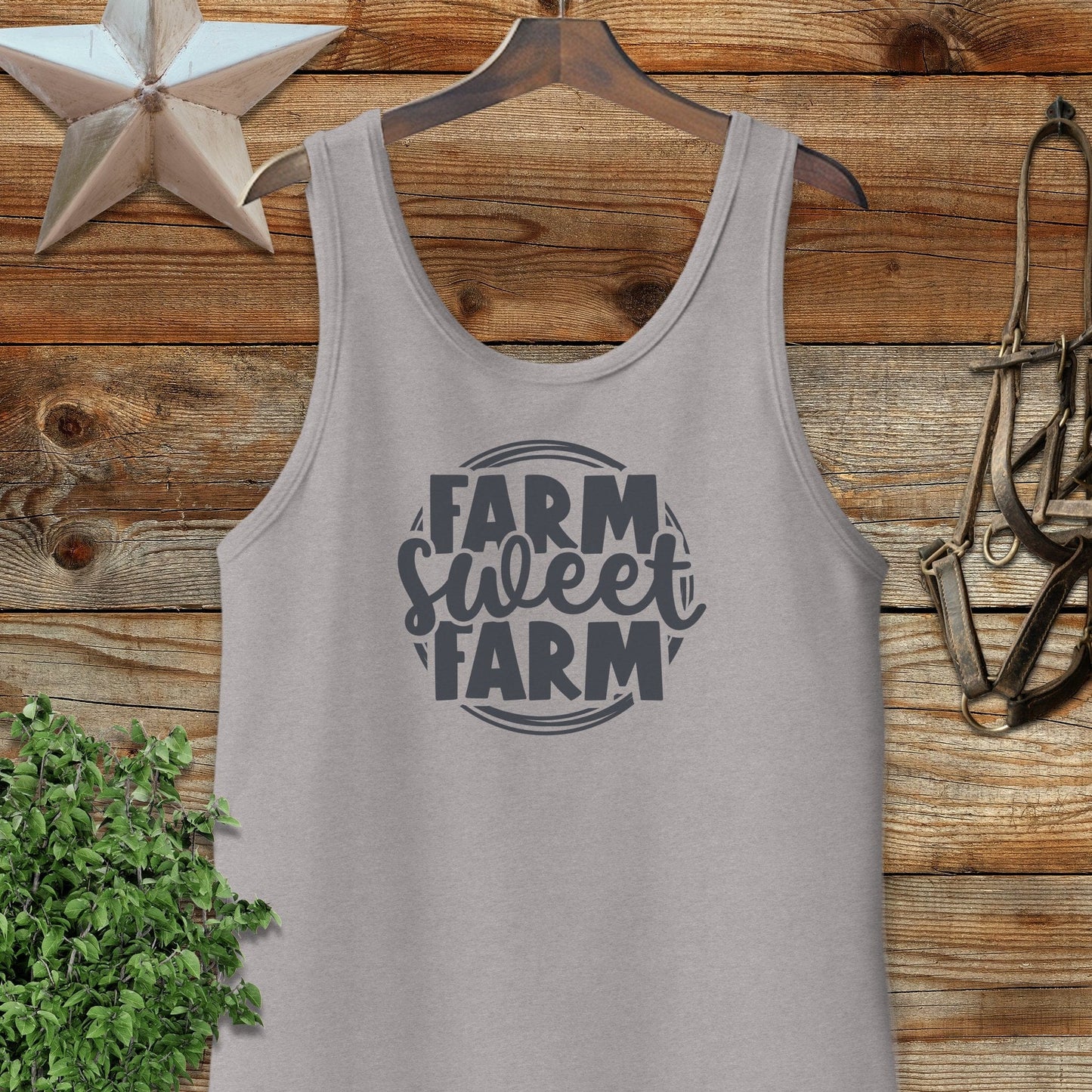 Farm Sweet Farm Circle Tank Top
